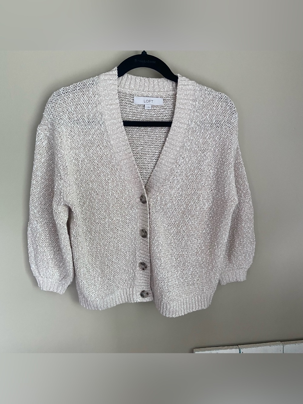 LOFT Marled Cardigan Sz Medium